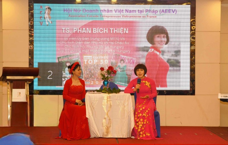 Tôn vinh nữ doanh nhân Việt tại Pháp Tôn vinh nữ doanh nhân Việt tại Pháp
