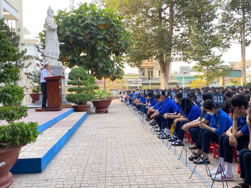 Gần 5.000 học sinh tỉnh Tây Ninh được cung cấp thông tin về biển, đảo Gần 5.000 học sinh tỉnh Tây Ninh được cung cấp thông tin về biển, đảo