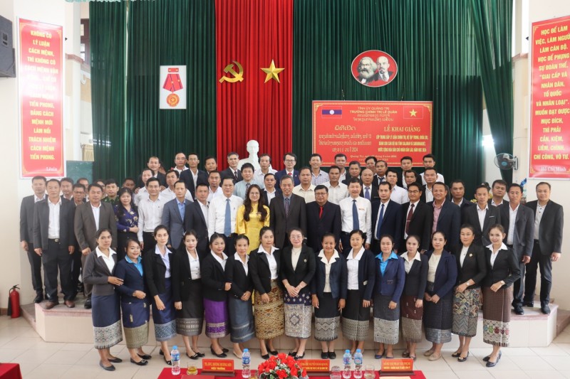 Quảng Trị dành gần 2,8 tỷ đồng thực hiện chương trình đào tạo cán bộ cho 2 tỉnh Salavan và Savannakhet (Lào) Quảng Trị dành gần 2,8 tỷ đồng thực hiện chương trình đào tạo cán bộ cho 2 tỉnh Salavan và Savannakhet (Lào)