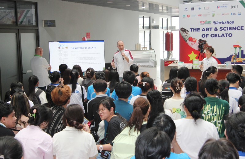 Sôi động Ngày hội công nghệ thực phẩm nước Ý tại Cần Thơ Sôi động Ngày hội công nghệ thực phẩm nước Ý tại Cần Thơ