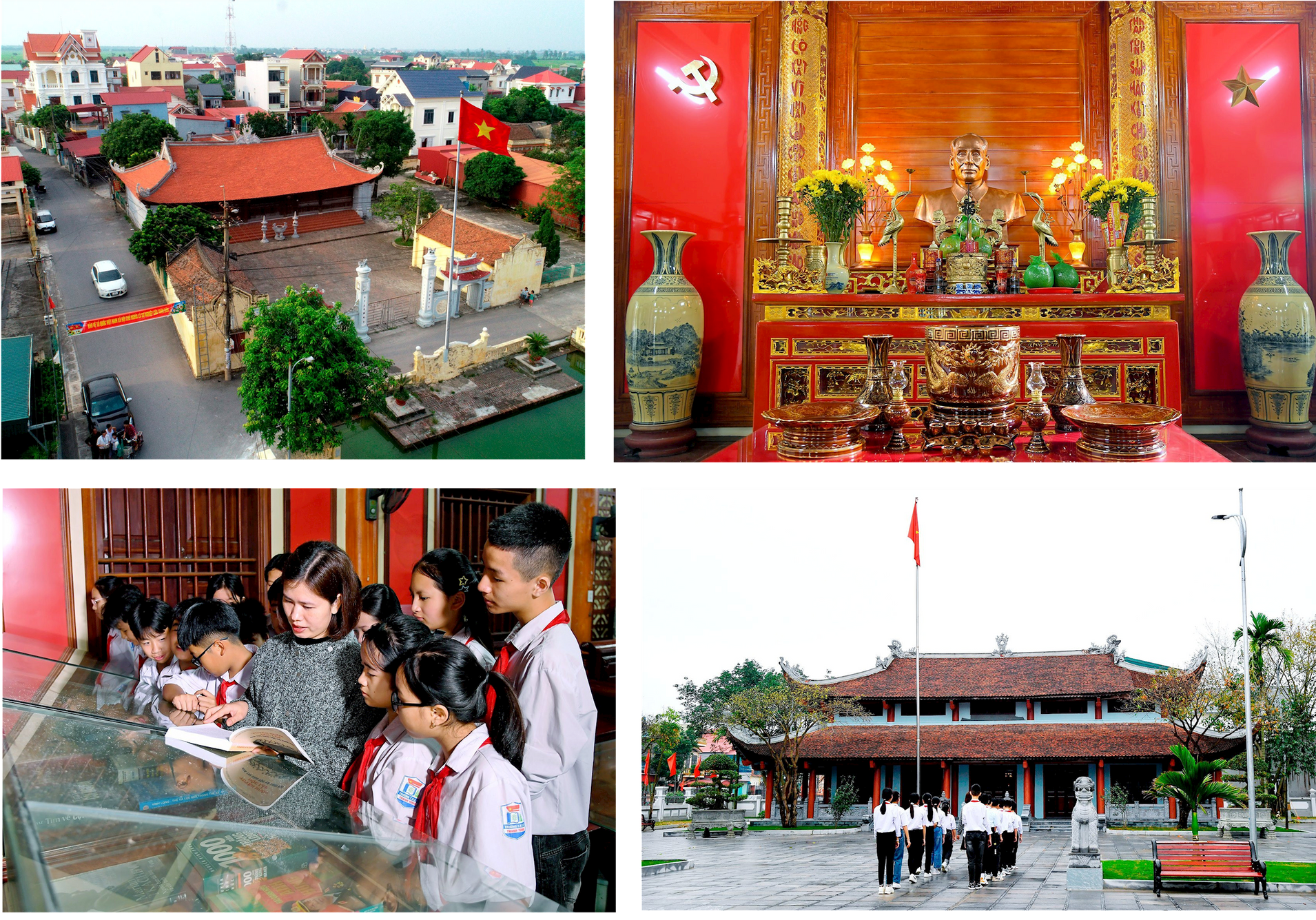 Nhà tưởng niệm Phó Chủ tịch nước Nguyễn Lương Bằng đón lượng khách cao gấp 3 lần Đông đảo nhân dân, du khách dâng hương tại Nhà tưởng niệm Phó Chủ tịch nước Nguyễn Lương Bằng