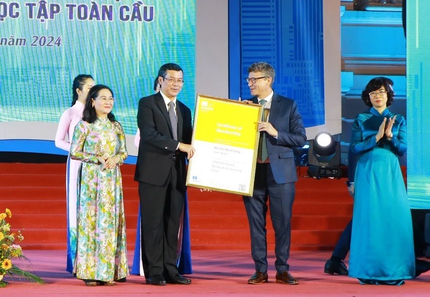 Ho Chi Minh Recognized a Member of the Global Network of Learning Cities UNESCO Recognizes HCMC as a