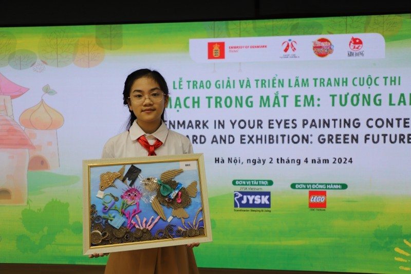 "Cry from the Blue Sea" Wins At the Denmark in Your Eyes Painting Competition 2023