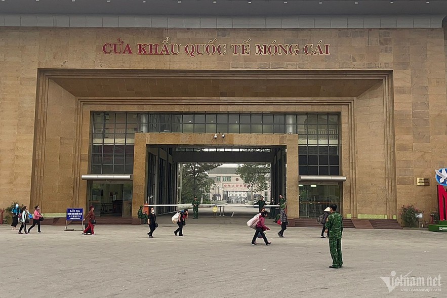 The Mong Cai International Border Gate has reopened (Photo: Pham Cong) The Mong Cai International Border Gate has reopened (Photo: Pham Cong)