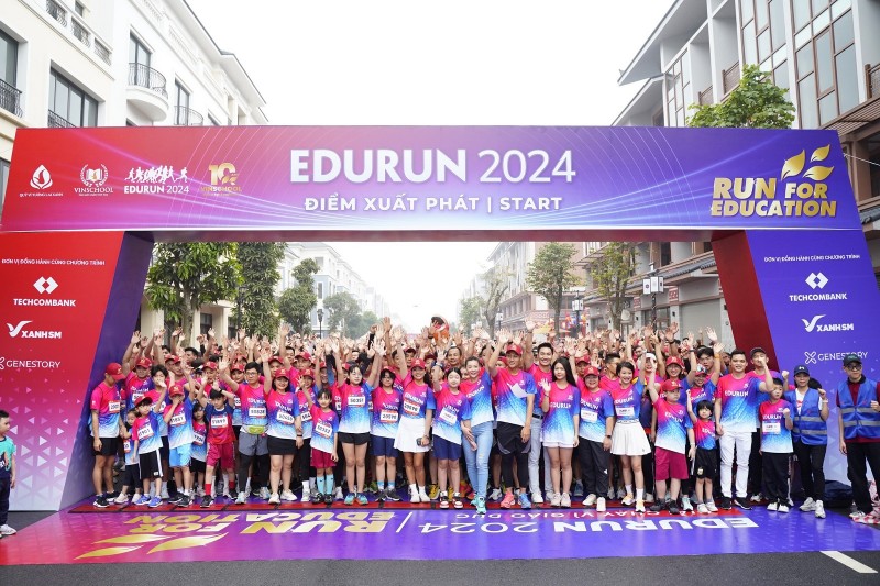 EDURUN 2024: Quyên góp kỷ lục 5 tỷ đồng để xây trường vùng xa EDURUN 2024: Quyên góp kỷ lục 5 tỷ đồng để xây trường vùng xa