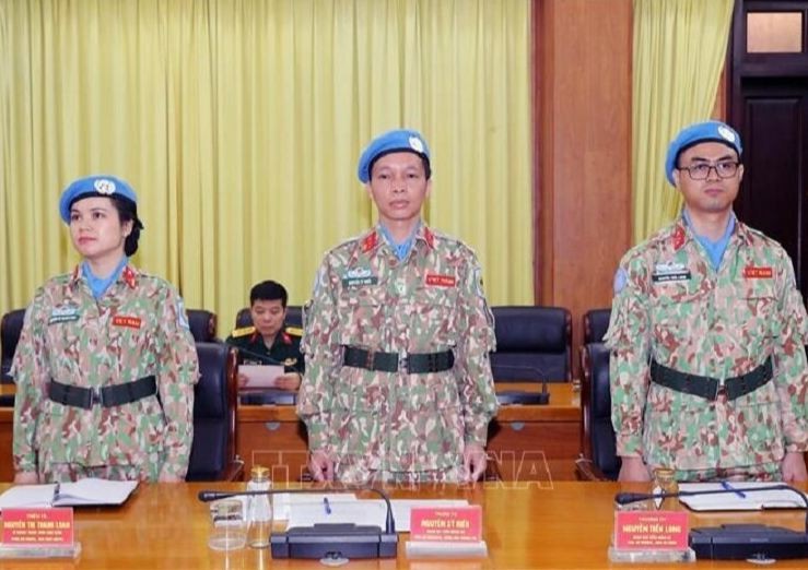 Three More Officers Dispatches to UN Peacekeeping Missions Three More Officers Dispatches to UN Peacekeeping Missions