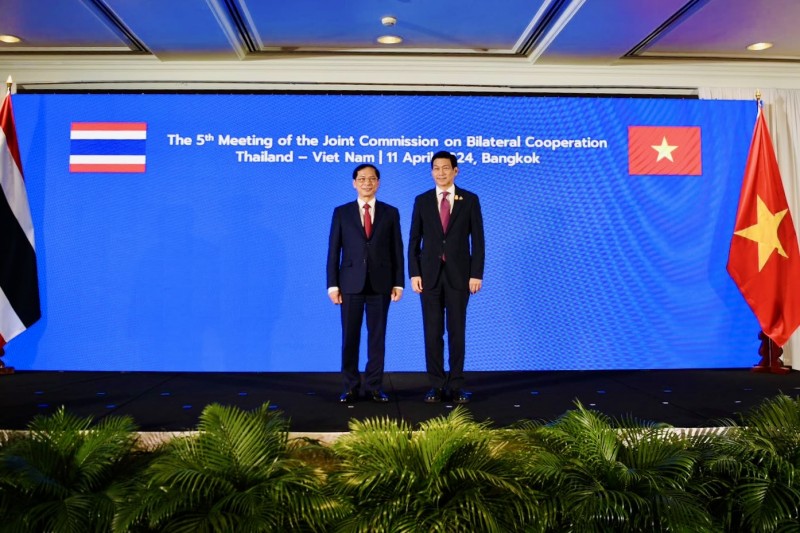 Việt Nam - Thái Lan: cam kết phối hợp thúc đẩy triển khai hiệu quả tất cả các lĩnh vực hợp tác Việt Nam - Thái Lan: cam kết phối hợp thúc đẩy triển khai hiệu quả tất cả các lĩnh vực hợp tác