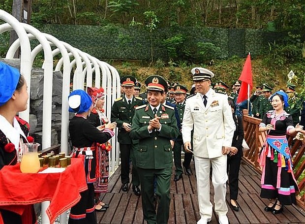 The Vietnamese delegation are welcomed in Yunnan (Photo: VNA) The Vietnamese delegation are welcomed in Yunnan (Photo: VNA)