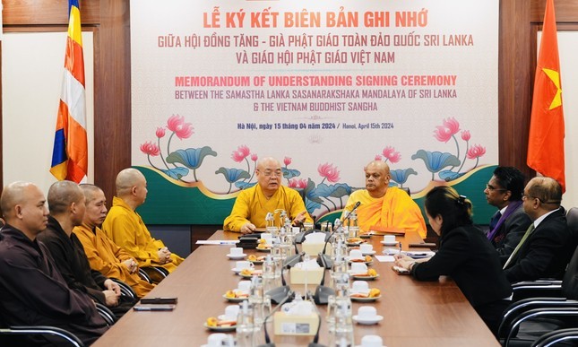 Tăng cường hợp tác Phật giáo giữa Việt Nam và Sri Lanka Tăng cường hợp tác Phật giáo giữa Việt Nam và Sri Lanka