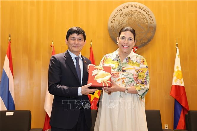 Sôi động Tuần lễ ASEAN tại Mexico - Việt Nam khẳng định vai trò Chủ tịch ACMC Sôi động Tuần lễ ASEAN tại Mexico - Việt Nam khẳng định vai trò Chủ tịch ACMC
