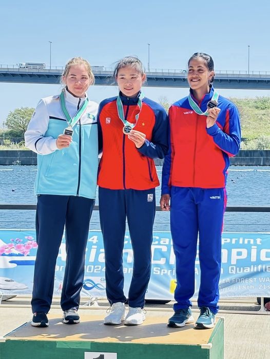 Vietnamese canoeist wins gold medal at Asian championships Vietnamese canoeist wins gold medal at Asian championships
