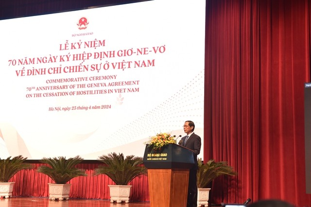 Kỷ niệm 70 năm Ngày ký Hiệp định Geneve về đình chỉ chiến sự ở Việt Nam Kỷ niệm 70 năm Ngày ký Hiệp định Geneve về đình chỉ chiến sự ở Việt Nam