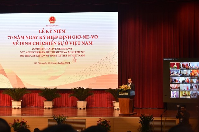 Kỷ niệm 70 năm Ngày ký Hiệp định Geneve về đình chỉ chiến sự ở Việt Nam Kỷ niệm 70 năm Ngày ký Hiệp định Geneve về đình chỉ chiến sự ở Việt Nam