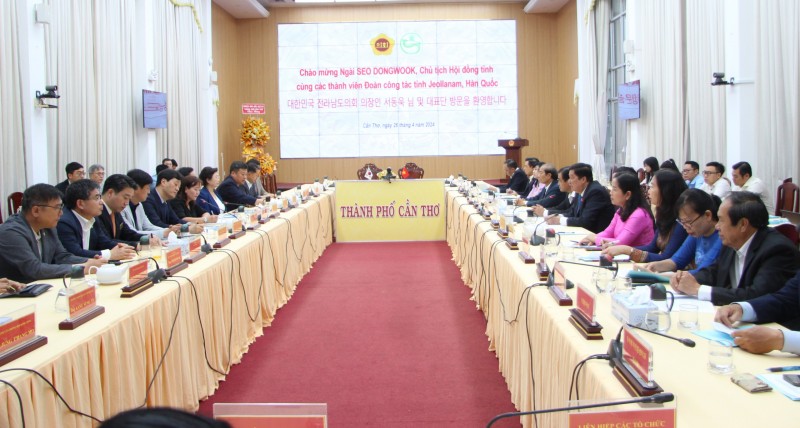 TP Cần Thơ và tỉnh Jeollanam (Hàn Quốc) tiếp tục thúc đẩy hợp tác đa lĩnh vực TP Cần Thơ và tỉnh Jeollanam (Hàn Quốc) tiếp tục thúc đẩy hợp tác đa lĩnh vực