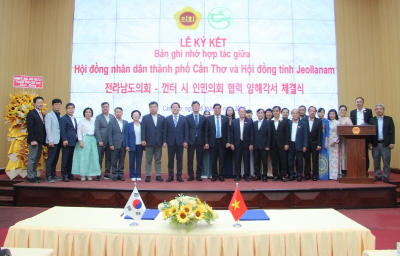 TP Cần Thơ và tỉnh Jeollanam (Hàn Quốc) tiếp tục thúc đẩy hợp tác đa lĩnh vực TP Cần Thơ và tỉnh Jeollanam (Hàn Quốc) tiếp tục thúc đẩy hợp tác đa lĩnh vực