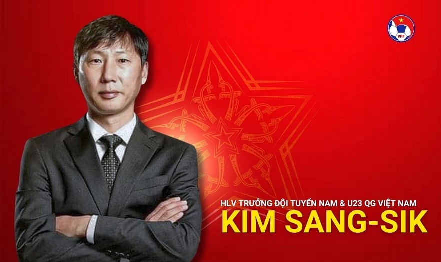 Kim Sang-sik, new head coach of the Vietnam national football team, and Vietnam U23 team. Kim Sang-sik, new head coach of the Vietnam national football team, and Vietnam U23 team.