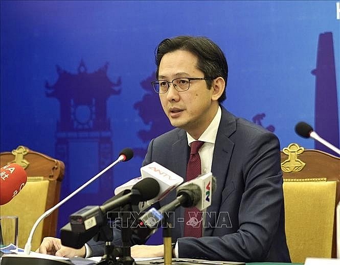 Deputy Minister of Foreign Affairs Do Hung Viet chairs a press conference announcing Vietnam's national report on human rights protection and promotion (Photo: VNA) Deputy Minister of Foreign Affairs Do Hung Viet chairs a press conference announcing Vietnam's national report on human rights protection and promotion (Photo: VNA)