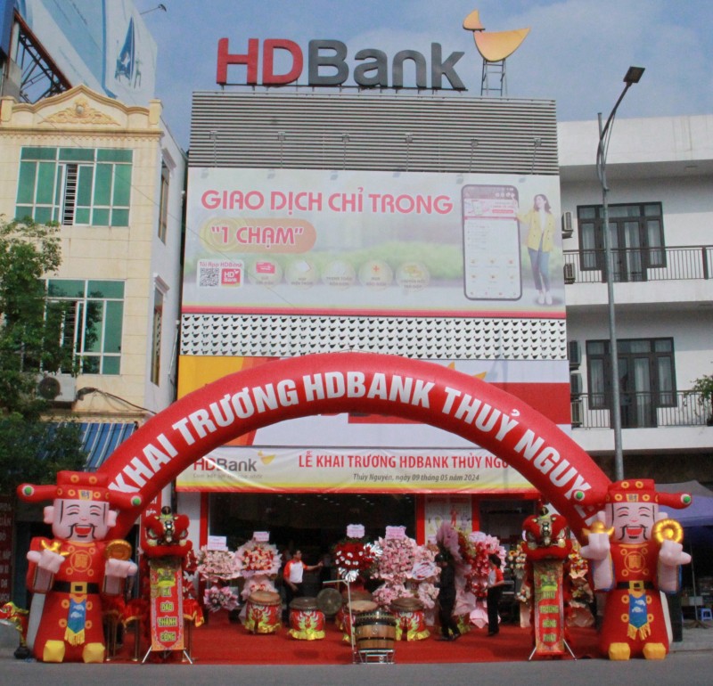 Mở thêm chi nhánh tại Thủy Nguyên, HDBank góp động lực cùng mục tiêu lớn của Hải Phòng Mở thêm chi nhánh tại Thủy Nguyên, HDBank góp động lực cùng mục tiêu lớn của Hải Phòng