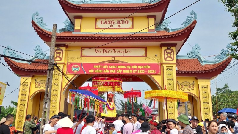 Lễ hội làng Keo Hà Nội được công nhận là di sản văn hóa phi vật thể quốc gia Lễ hội làng Keo Hà Nội được công nhận là di sản văn hóa phi vật thể quốc gia