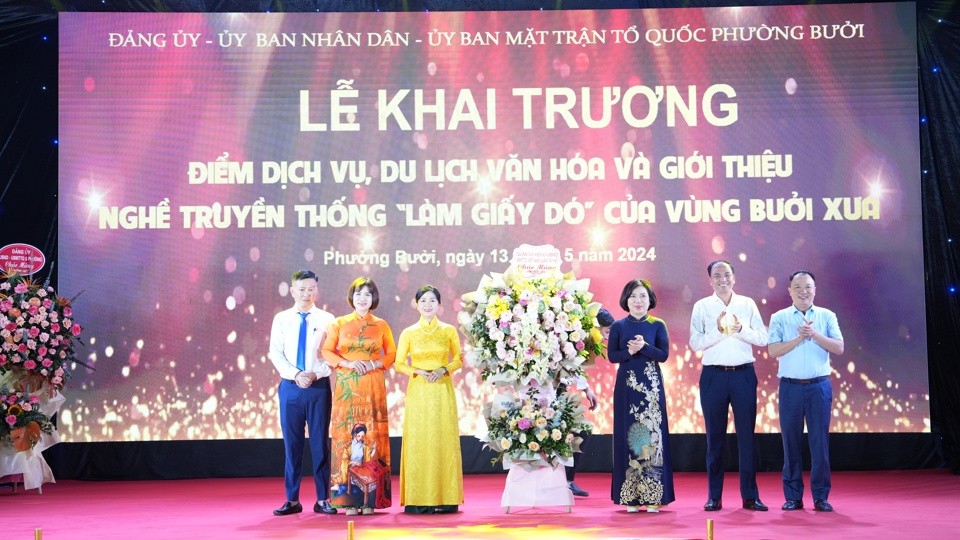 Phục hồi và quảng bá sản phầm giấy Dó phường Bưởi Phục hồi và quảng bá sản phầm giấy Dó phường Bưởi