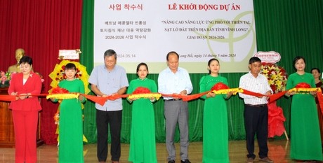 MYI (Hàn Quốc) nâng cao năng lực ứng phó với thiên tai sạt lở đất cho người dân Vĩnh Long MYI (Hàn Quốc) nâng cao năng lực ứng phó với thiên tai sạt lở đất cho người dân Vĩnh Long