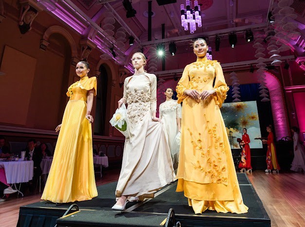 Vietnamese Ao Dai Flutters at Australia