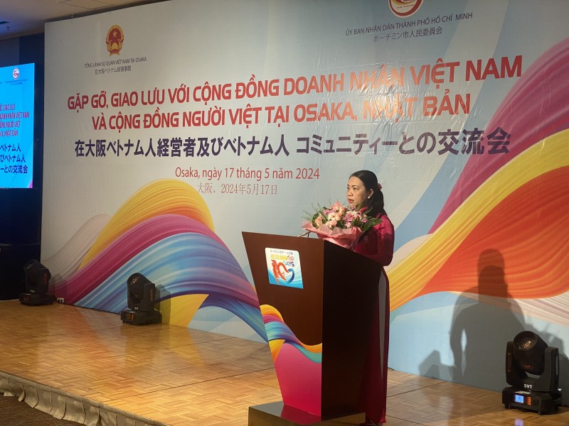 TP.HCM gặp gỡ, giao lưu với cộng đồng người Việt tại Osaka, Nhật Bản TP.HCM gặp gỡ, giao lưu với cộng đồng người Việt tại Osaka, Nhật Bản