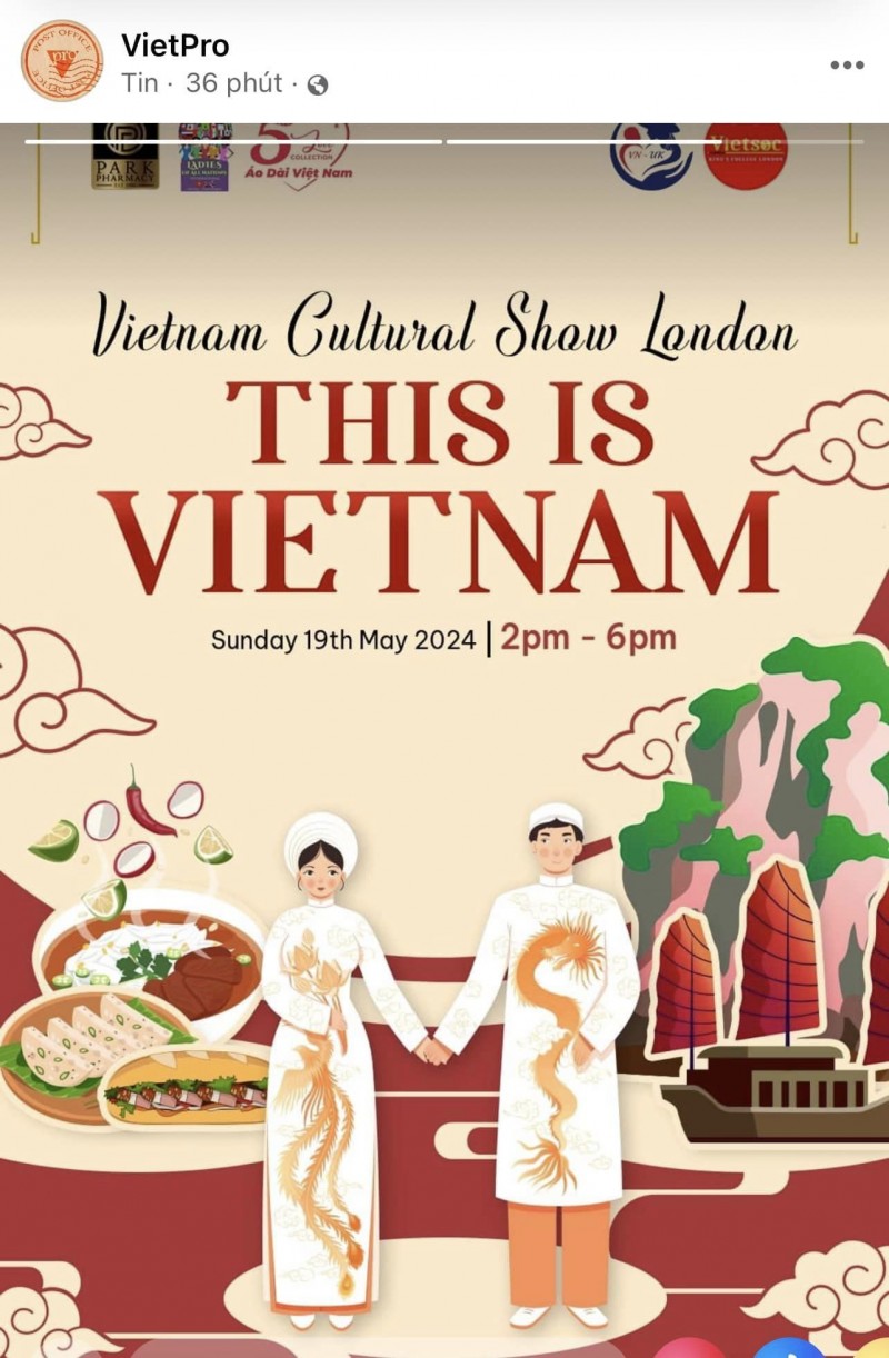 Hơn 100 nghệ sĩ biểu diễn tại “Vietnam Cultural Show London 2024” Hơn 100 nghệ sĩ biểu diễn tại “Vietnam Cultural Show London 2024”