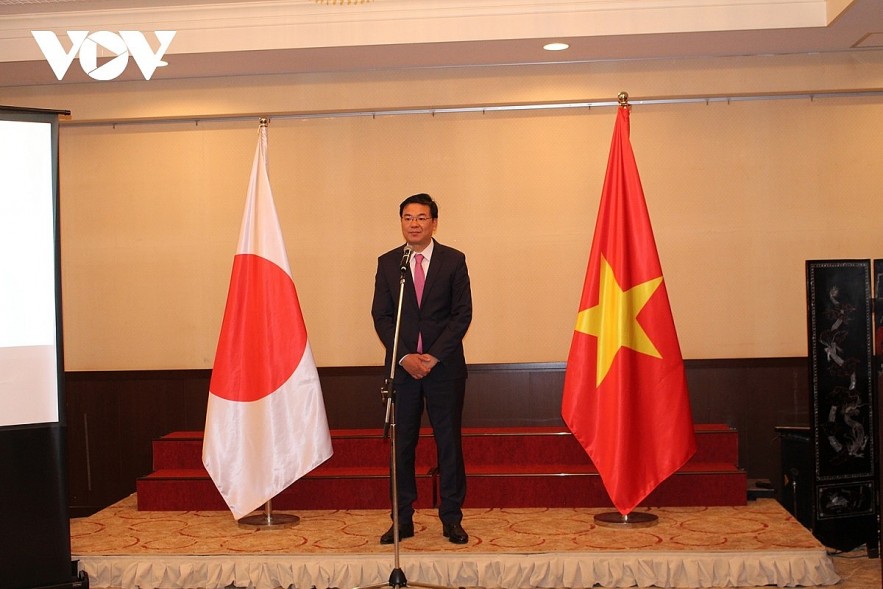 Vietnamese Ambassador to Japan Pham Quang Hieu speaks at a press conference held on May 20. Vietnamese Ambassador to Japan Pham Quang Hieu speaks at a press conference held on May 20.