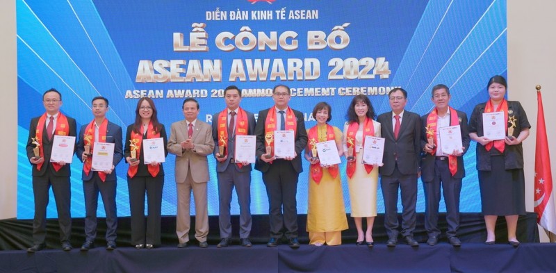 các doanh nghiệp được vinh danh Top 10 Thương hiệu tiêu biểu ASEAN 2024 các doanh nghiệp được vinh danh Top 10 Thương hiệu tiêu biểu ASEAN 2024