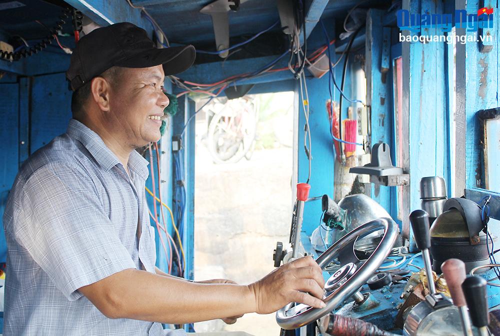Lớn lên từ biển Ngư dân Nguyễn Đức Thạnh luôn kiên trì bám biển.