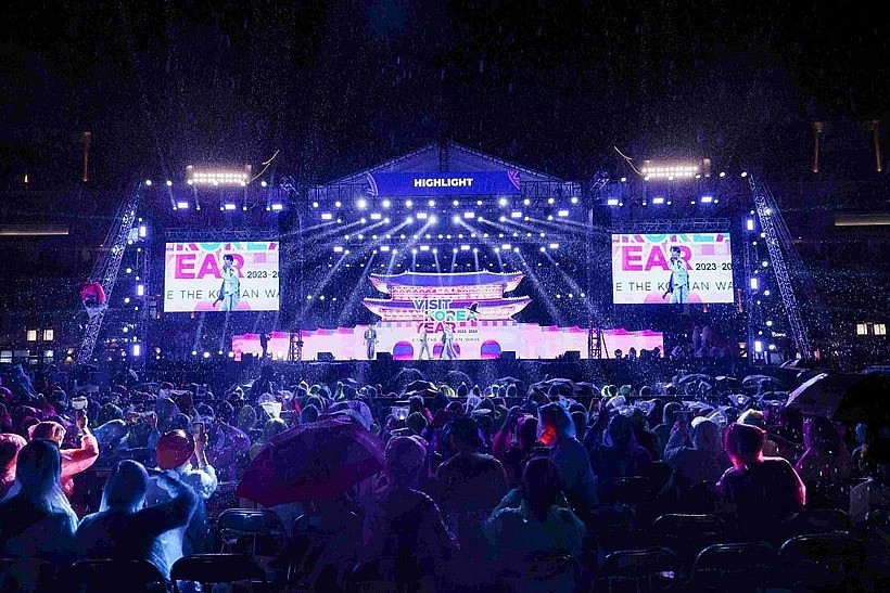 At the Korea Travel Festa 2024 in Ocean city, Hanoi (Photo: vnexpress.net) At the Korea Travel Festa 2024 in Ocean city, Hanoi (Photo: vnexpress.net)