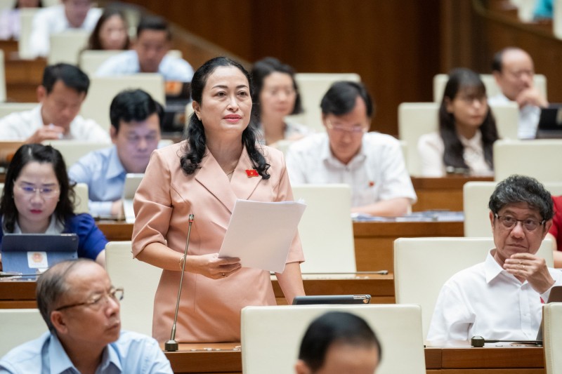 Đại biểu tranh luận trái chiều giữa hai phương án rút bảo hiểm một lần Đại biểu tranh luận trái chiều giữa hai phương án rút bảo hiểm một lần