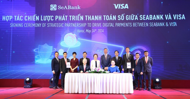 SeABank và Visa hợp tác chiến lược phát triển thanh toán số SeABank và Visa hợp tác chiến lược phát triển thanh toán số