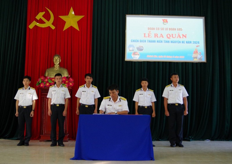 Lữ đoàn 685 phát động Chiến dịch Thanh niên tình nguyện Hè 2024 Lữ đoàn 685 phát động Chiến dịch Thanh niên tình nguyện Hè 2024