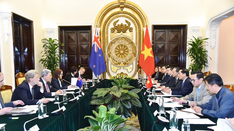 Việt Nam - New Zealand thống nhất các hoạt động đối ngoại trong năm 2025 Việt Nam - New Zealand thống nhất các hoạt động đối ngoại trong năm 2025