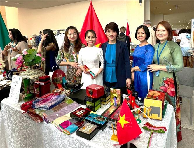 Văn hóa và ẩm thực Việt Nam tạo ấn tượng sâu sắc tại Liên hợp quốc Chú thích ảnh