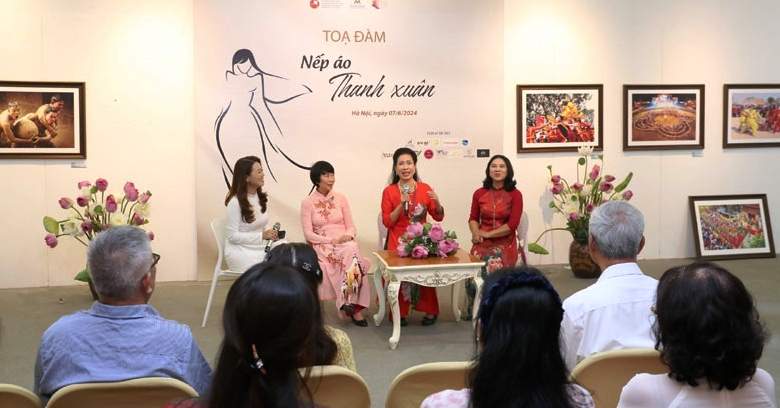 “Nếp áo thanh xuân” - Gìn giữ, quảng bá, tôn vinh áo dài Việt “Nếp áo thanh xuân” - Gìn giữ, quảng bá, tôn vinh áo dài Việt