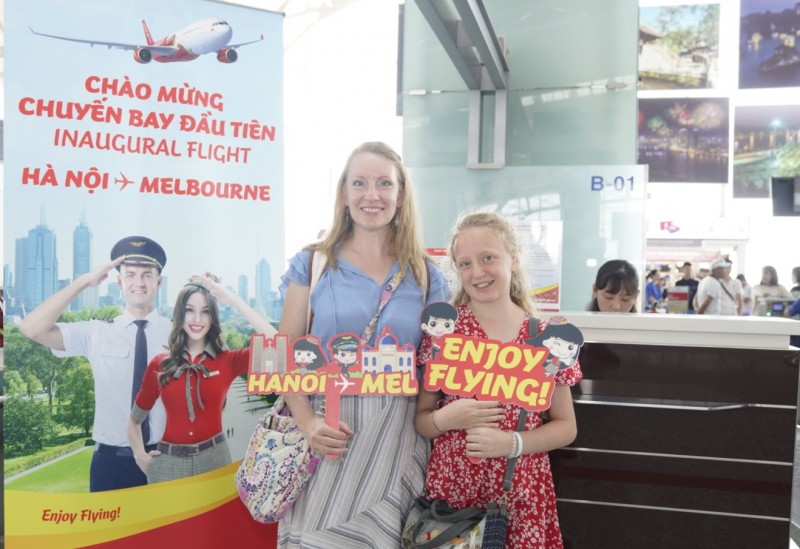 Hành khách bay cùng Vietjet. Hành khách bay cùng Vietjet.