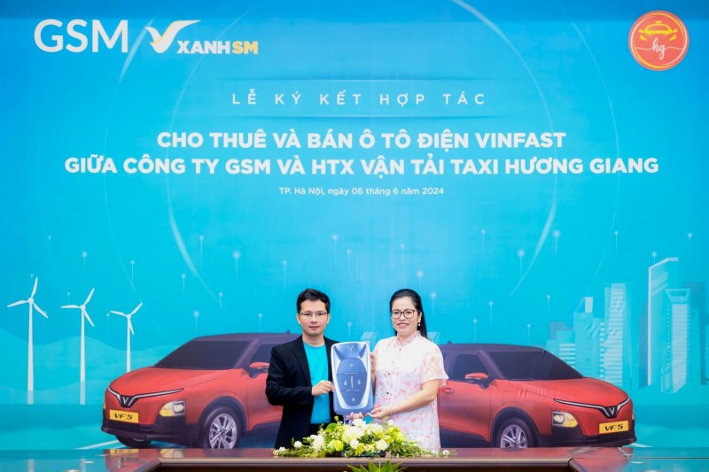 Thêm hai đối tác độc quyền của Xanh SM triển khai taxi điện tại Bắc Giang, Cà Mau Thêm hai đối tác độc quyền của Xanh SM triển khai taxi điện tại Bắc Giang, Cà Mau