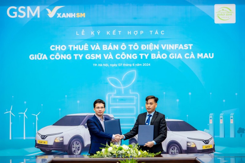 Thêm hai đối tác độc quyền của Xanh SM triển khai taxi điện tại Bắc Giang, Cà Mau Thêm hai đối tác độc quyền của Xanh SM triển khai taxi điện tại Bắc Giang, Cà Mau