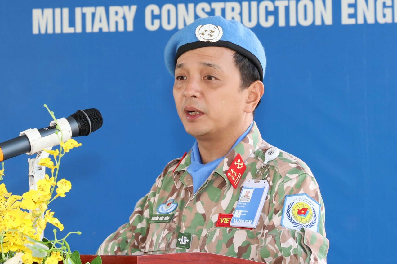 Vietnamese Engineers In Africa Receive UN Peacekeeping Medal Vietnamese Engineers In Africa Receive UN Peacekeeping Medal