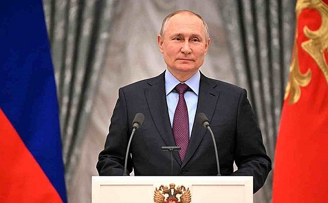 President Vladimir Putin. President Vladimir Putin.