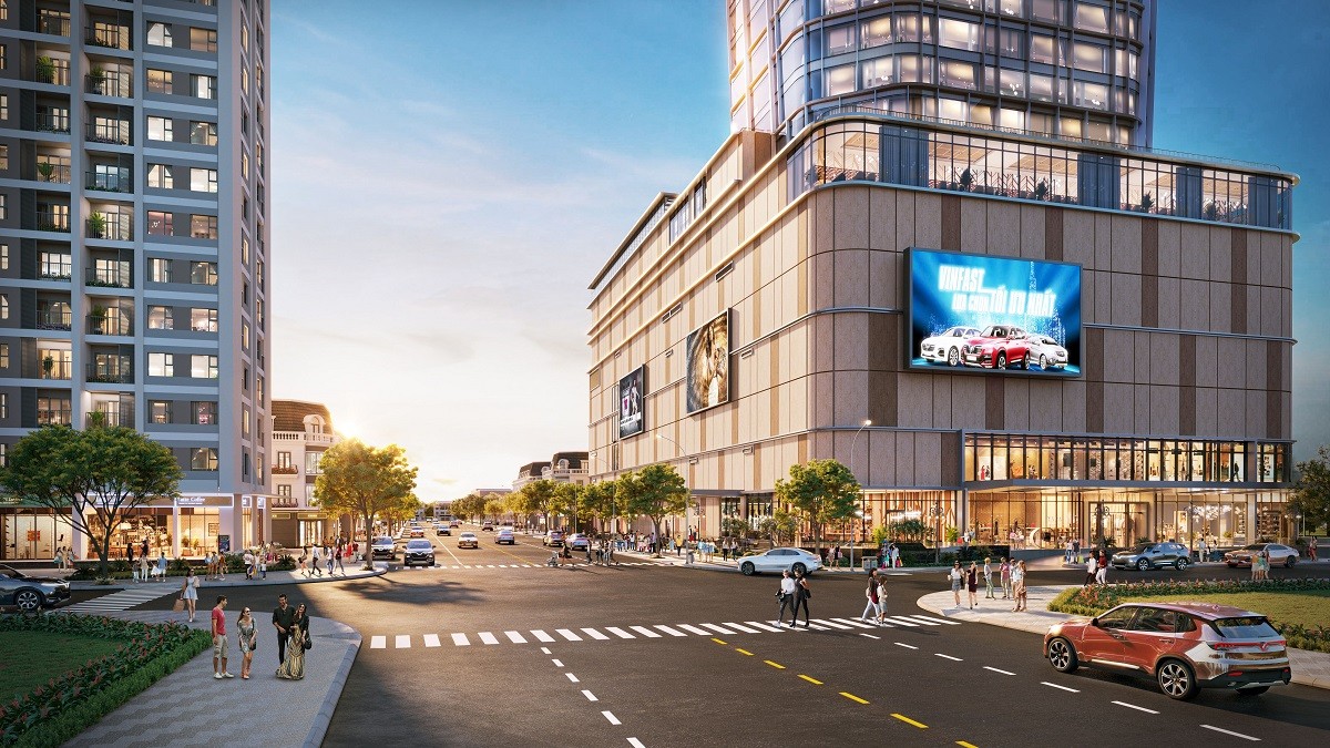 Sự xuất hiện của tổ hợp shophouse, trung tâm thương mại, khách sạn 5 sao kiến tạo nên một điểm đến sầm uất bậc nhất thành Vinh Sự xuất hiện của tổ hợp shophouse, trung tâm thương mại, khách sạn 5 sao kiến tạo nên một điểm đến sầm uất bậc nhất thành Vinh