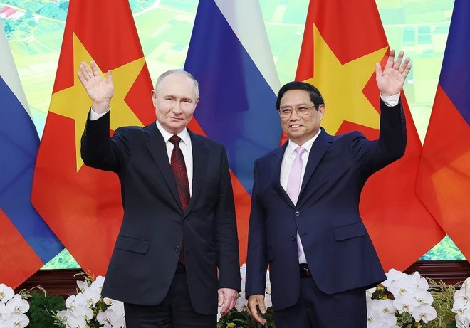 Lãnh đạo Việt-Nga nhất trí về 5 định hướng lớn trong hợp tác song phương Lãnh đạo Việt-Nga nhất trí về 5 định hướng lớn trong hợp tác song phương