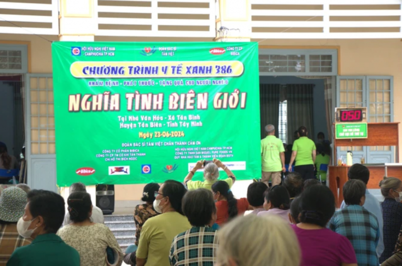 Tình cảm đặc biệt của người dân biên giới Việt Nam - Campuchia Tình cảm đặc biệt của người dân biên giới Việt Nam - Campuchia