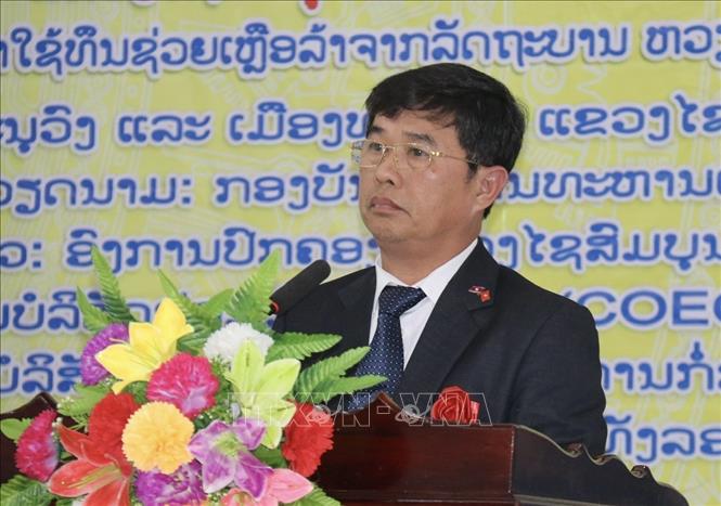 Việt Nam bàn giao công trình thủy lợi cho tỉnh Xaysomboun của Lào Chú thích ảnh
