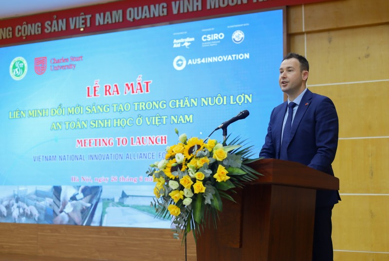 Australia và Việt Nam ra mắt Liên minh Đổi mới sáng tạo trong chăn nuôi lợn an toàn sinh học Australia và Việt Nam ra mắt Liên minh Đổi mới sáng tạo trong chăn nuôi lợn an toàn sinh học
