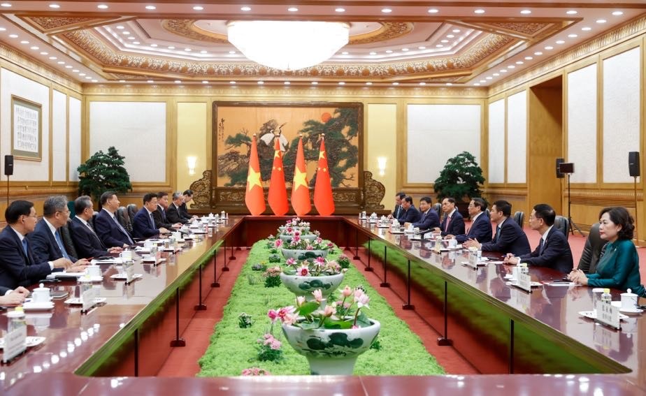 Thủ tướng Phạm Minh Chính hội kiến Tổng Bí thư, Chủ tịch nước Trung Quốc Tập Cận Bình Thủ tướng Phạm Minh Chính hội kiến Tổng Bí thư, Chủ tịch nước Trung Quốc Tập Cận Bình