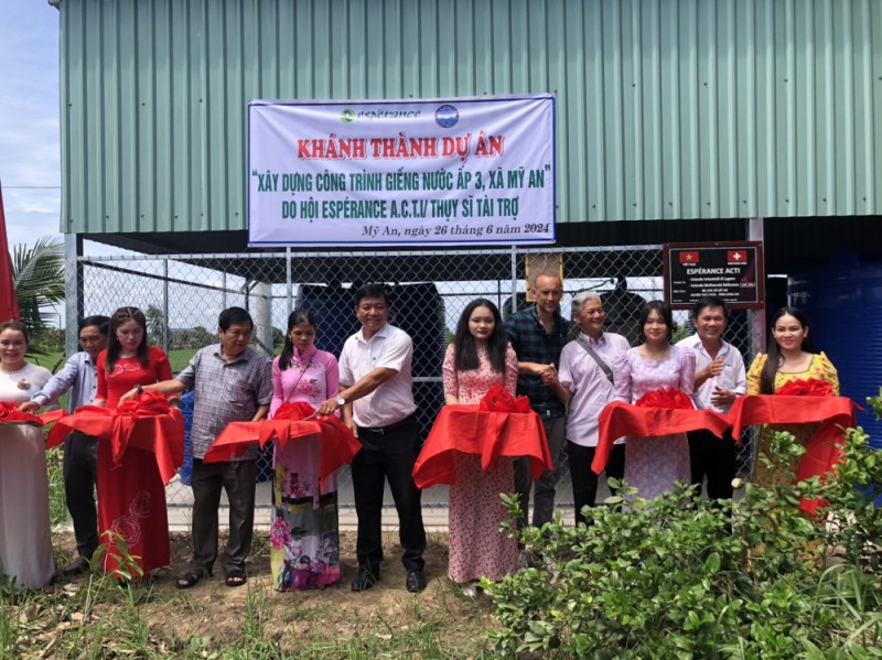 Espérance A.C.T.I/ Thuỵ Sỹ tài trợ nhiều dự án tại Kiên Giang, Long An Espérance A.C.T.I/ Thuỵ Sỹ tài trợ nhiều dự án tại Kiên Giang, Long An